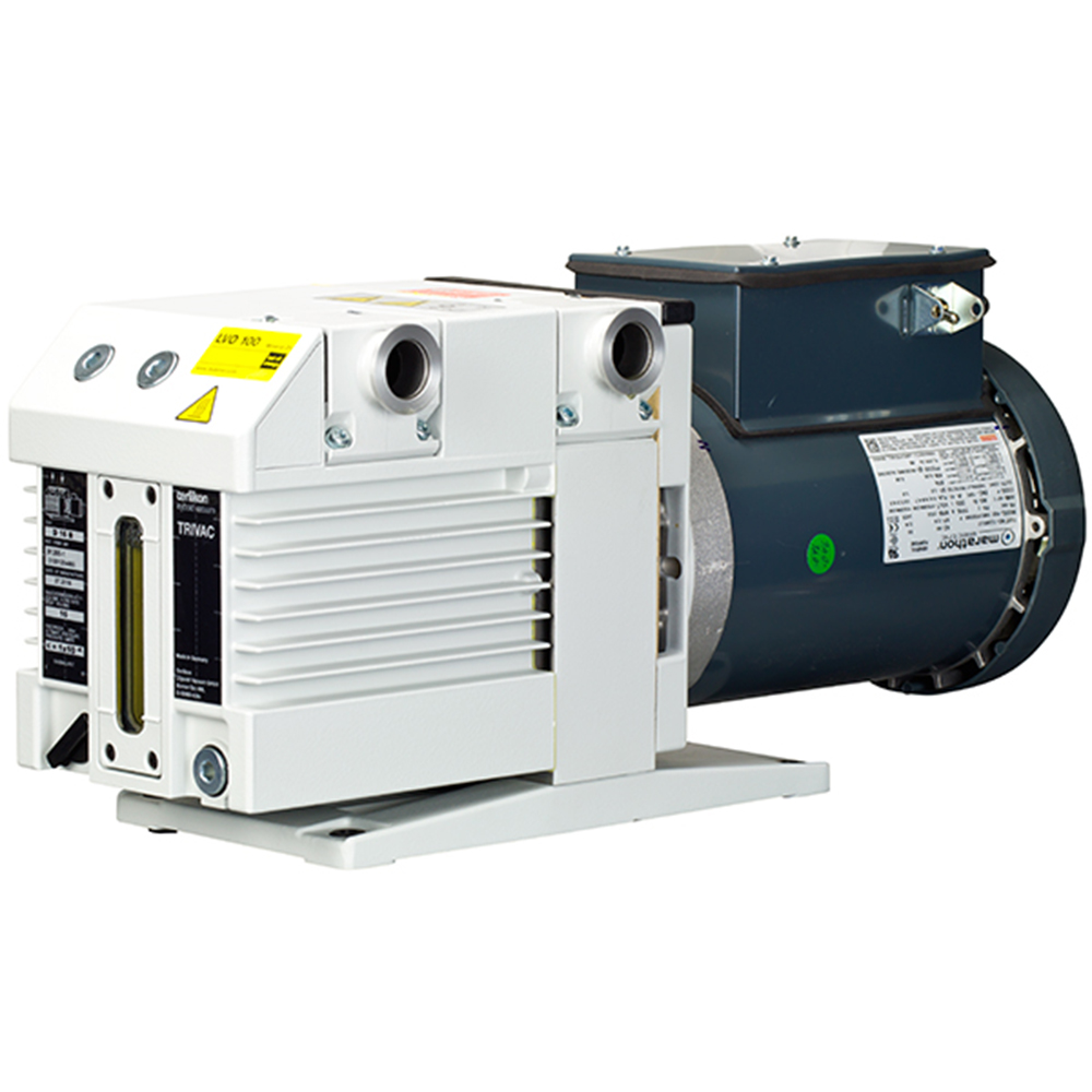 Leybold D16B Trivac Rotary Vane Dual Stage Mechanical Vacuum Pump, 1-PH ...